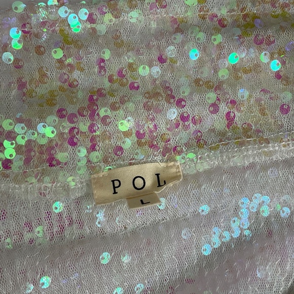 POL Iridescent Sequin Shirt - Picture 6 of 7